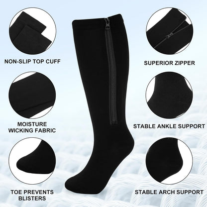 ZipEase™ Compression Socks